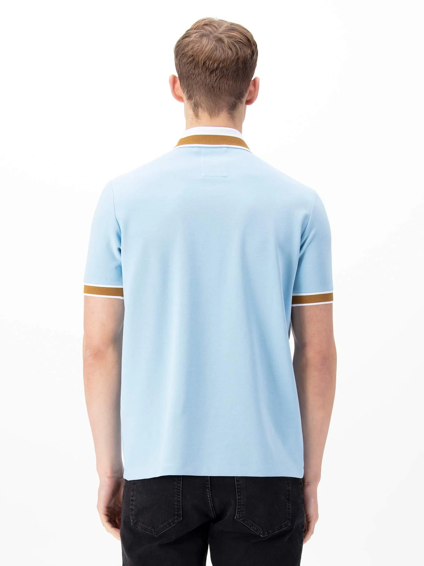 Luke 1977 Makati Polo T Shirt Blue