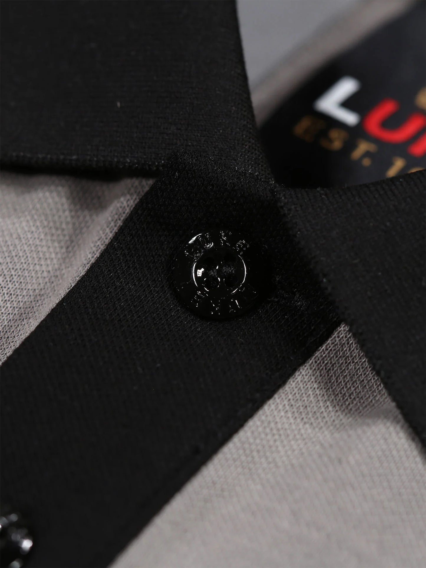 Luke 1977 Saddleworth Polo Concrete Black