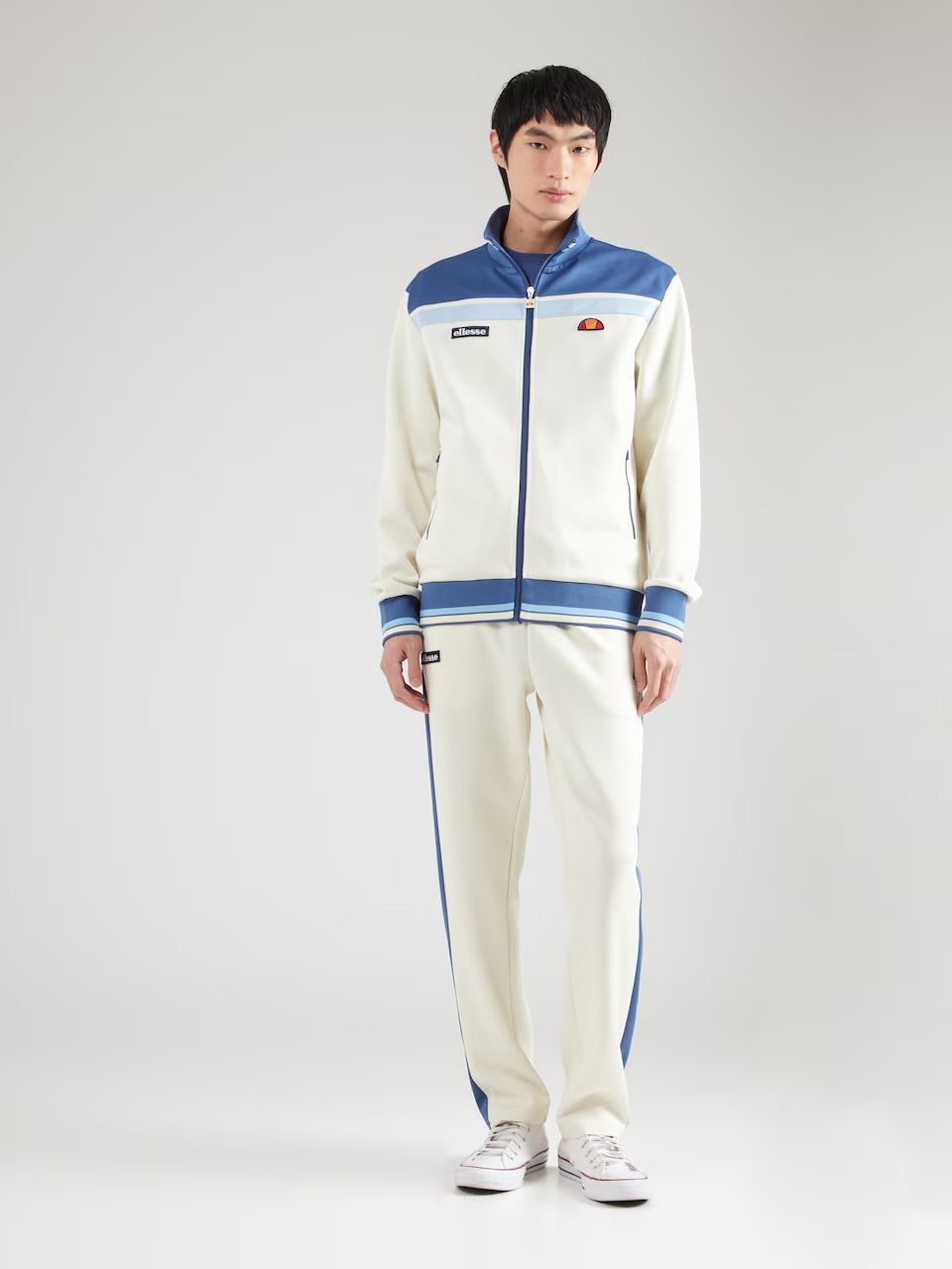 Ellesse Vignola Track Top Off-White/Navy