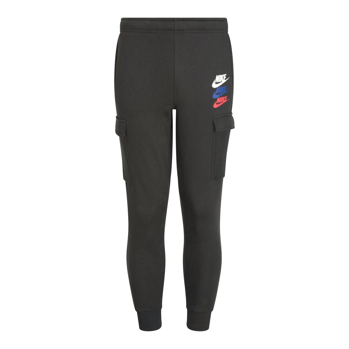 Nike Sportswear Standard Issue Cargo Tracksuit Set Charcoal Black
