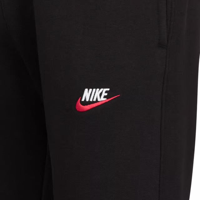 Nike Sportswear Men's Club Fleece Crew Neck Tracksuit Black/Red