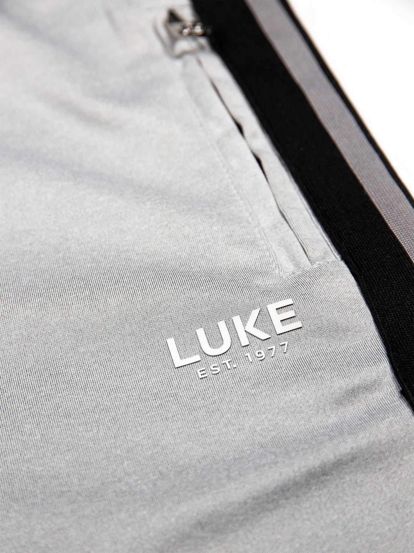 Luke 1977 Congo Cuffed Joggers Mid-Grey