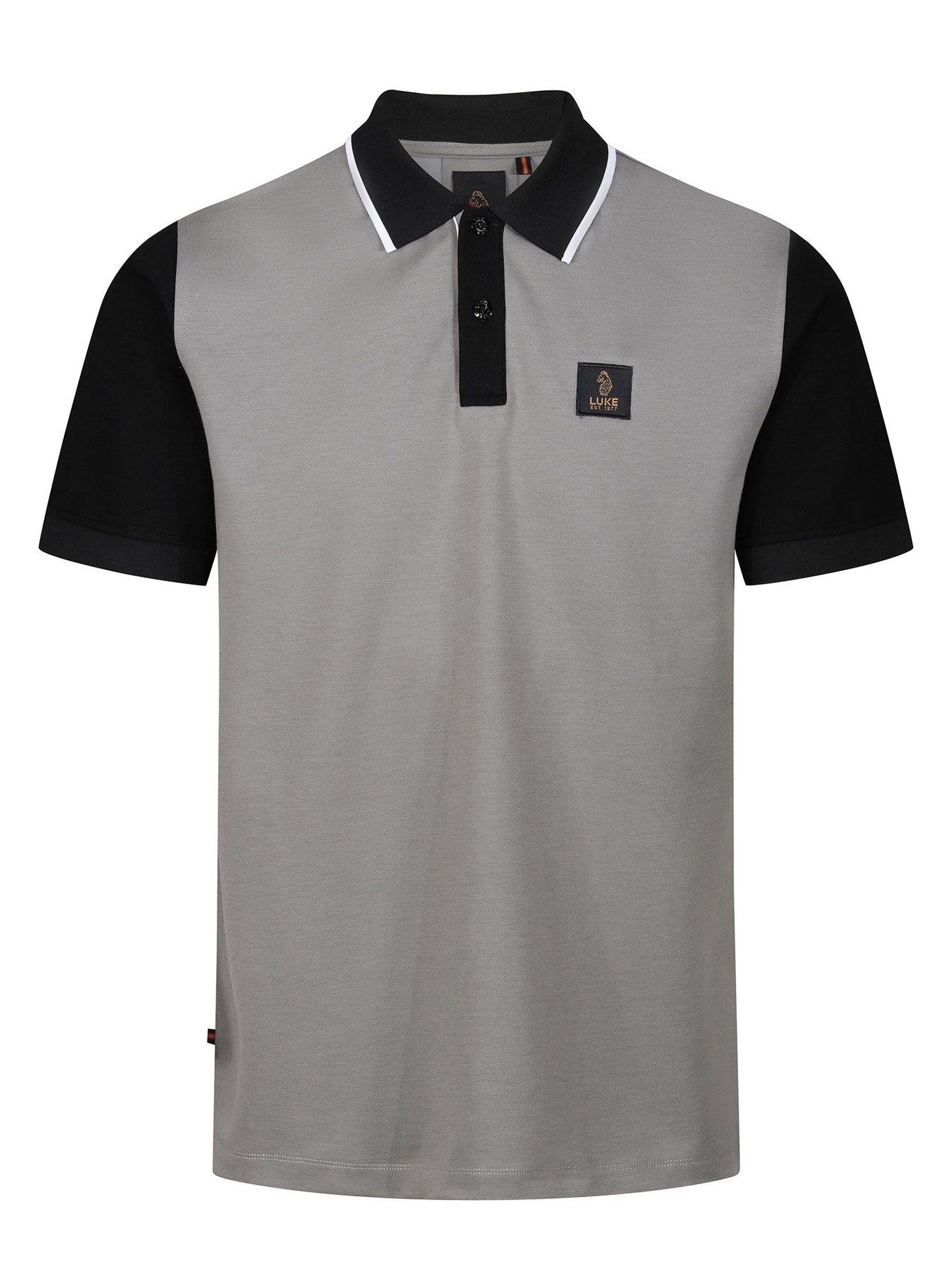 Luke 1977 Saddleworth Polo Concrete Black
