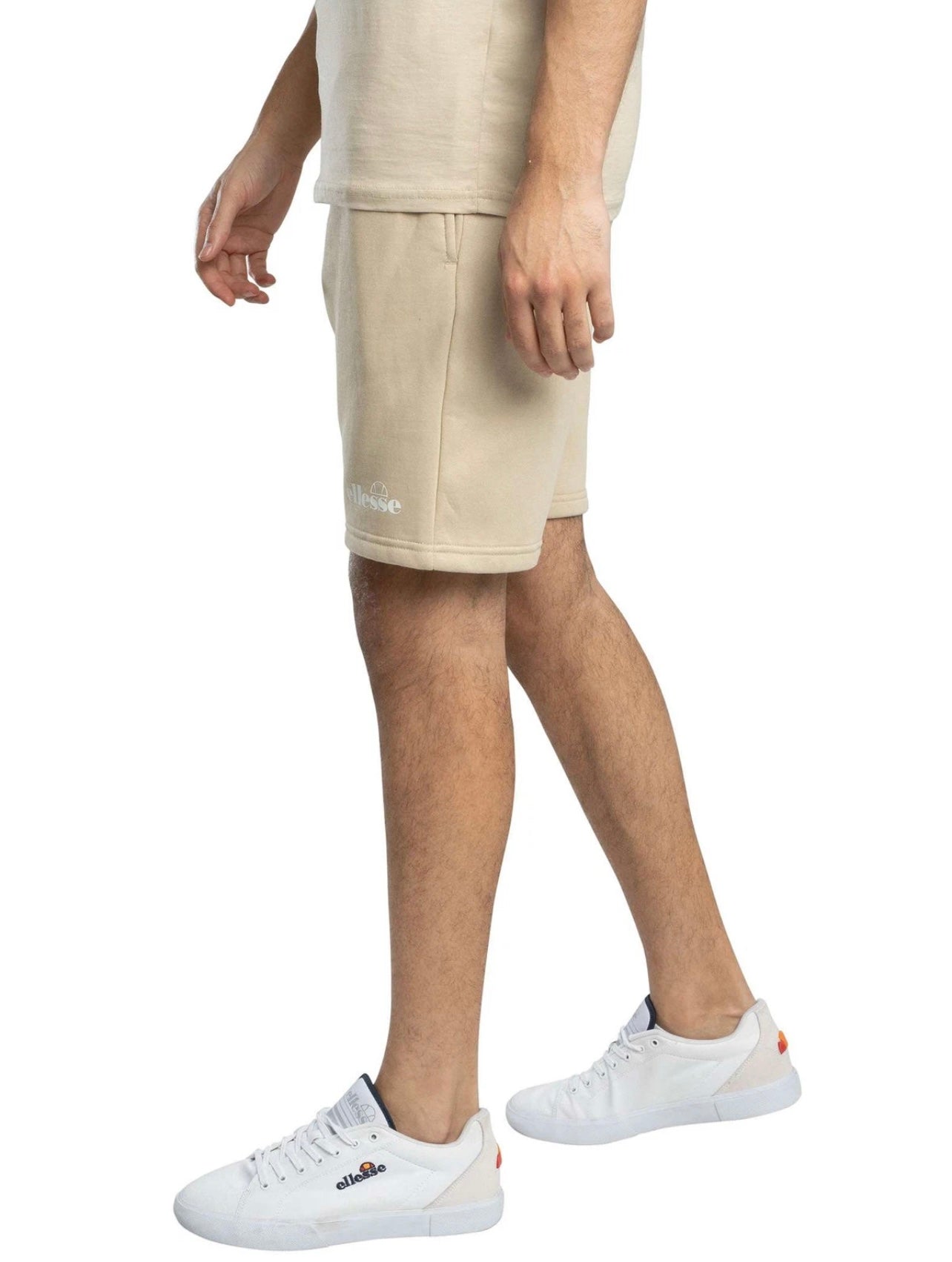 Ellesse Molla Sweat Shorts - Beige