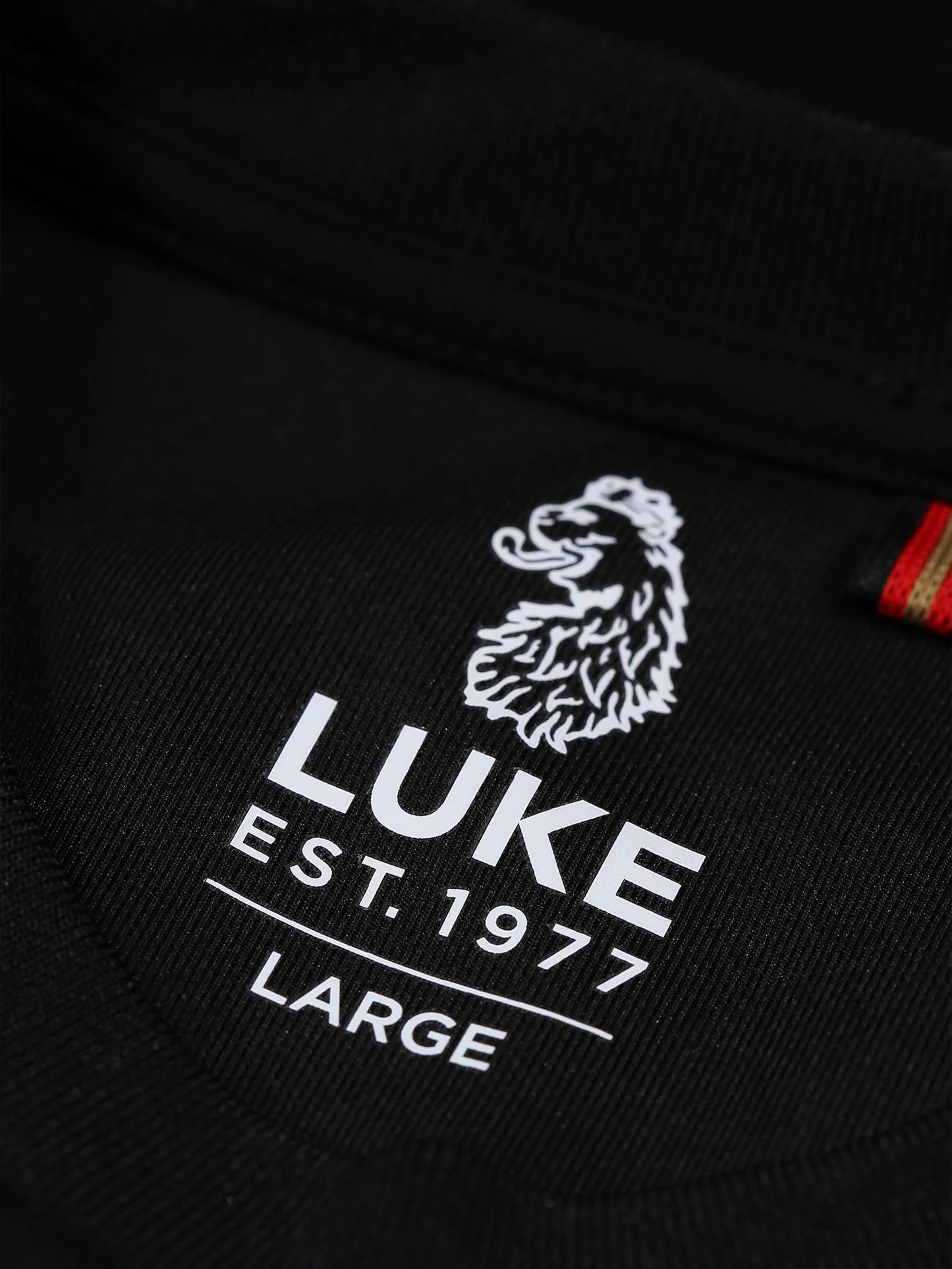 Luke 1977 Imperial Fit Tape T-shirt Black