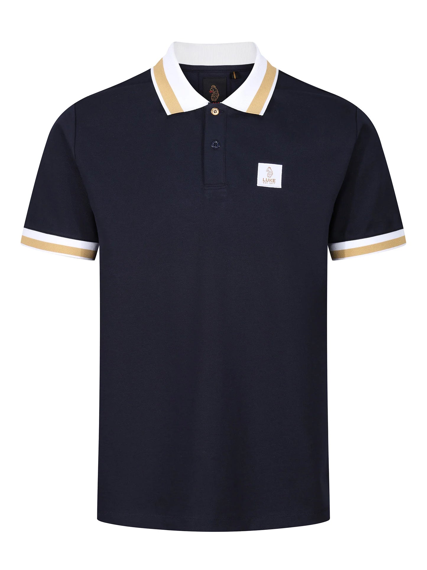 Luke 1977 Makati Polo T Shirt Dark-Navy