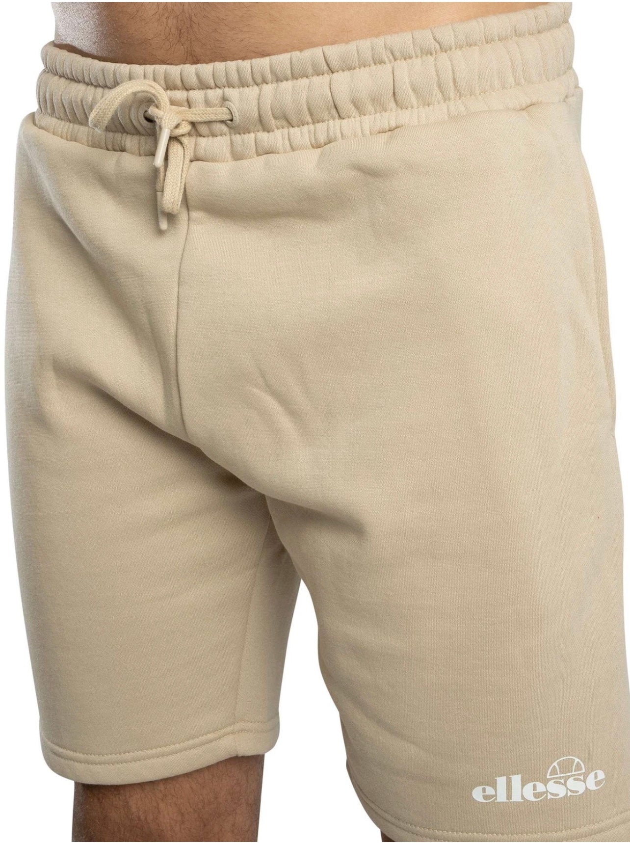 Ellesse Molla Sweat Shorts - Beige