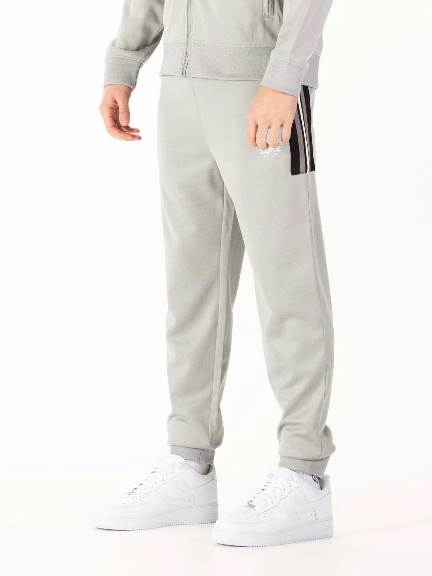 Luke 1977 Congo Cuffed Joggers Mid-Grey