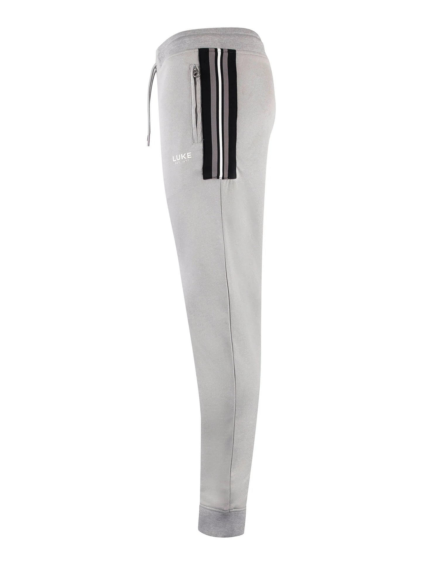 Luke 1977 Congo Cuffed Joggers Mid-Grey