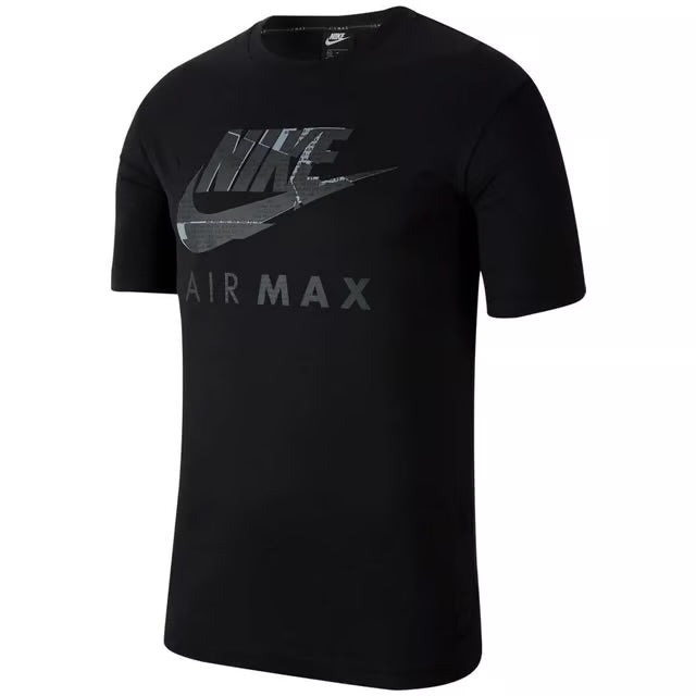 Nike Air Max Graphic T Shirt Black