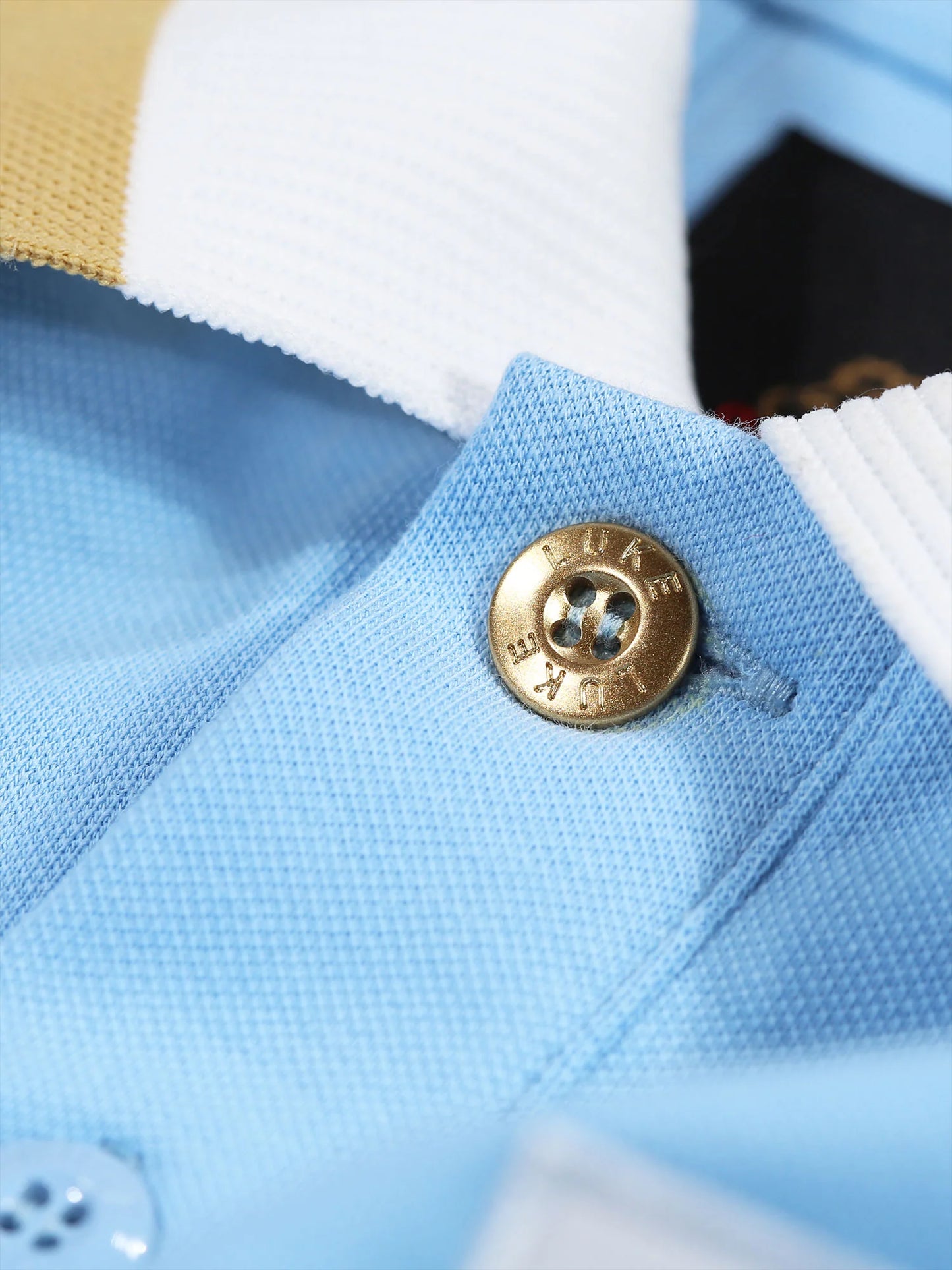 Luke 1977 Makati Polo T Shirt Blue