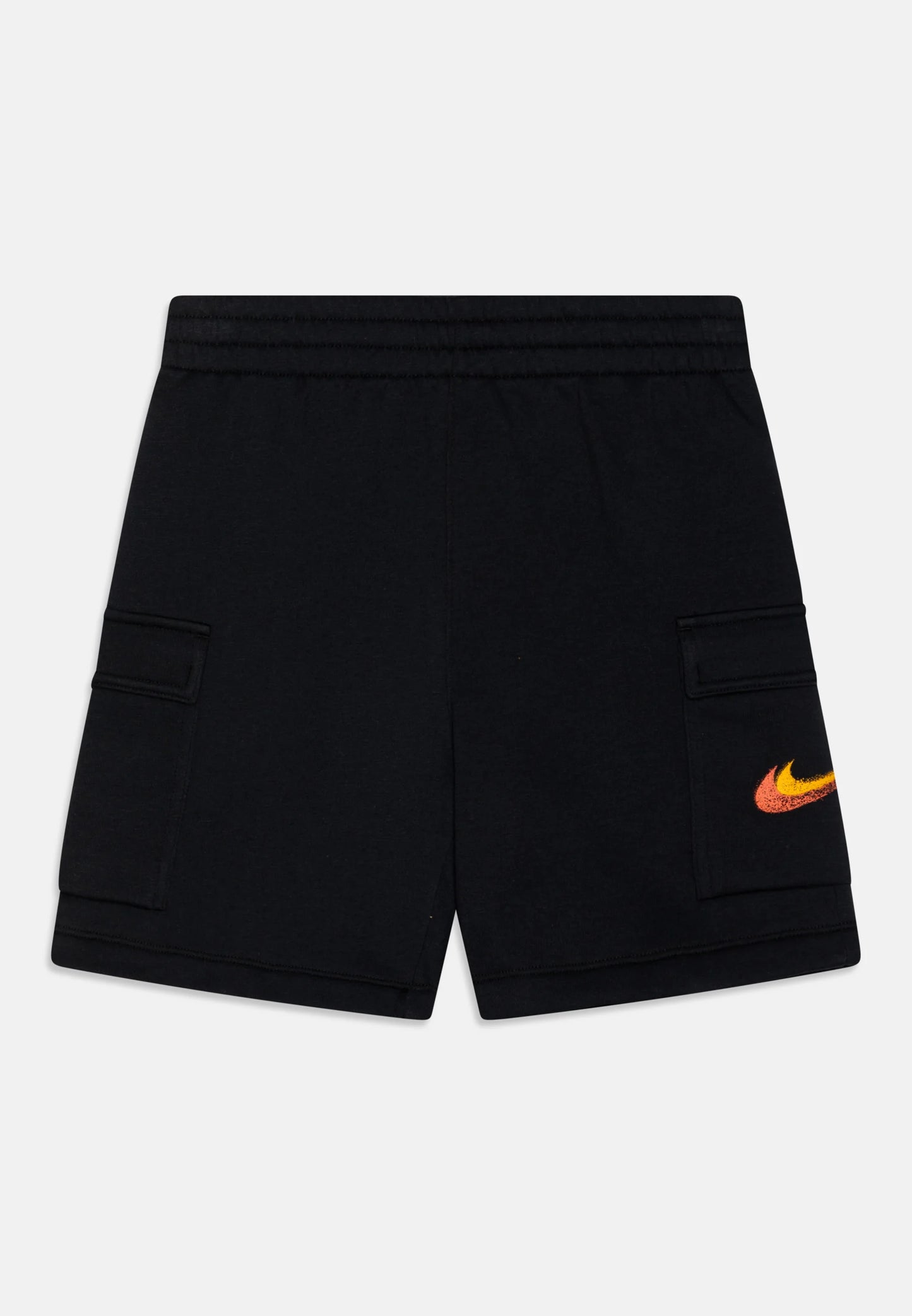 Nike Club Signature Black/ Orange Set - T shirt / Cargo Shorts