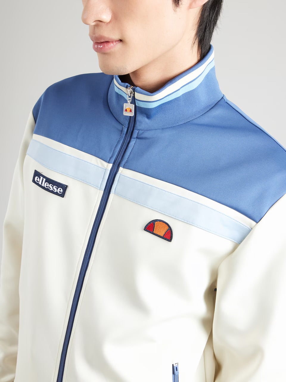 Ellesse Vignola Track Top Off-White/Navy