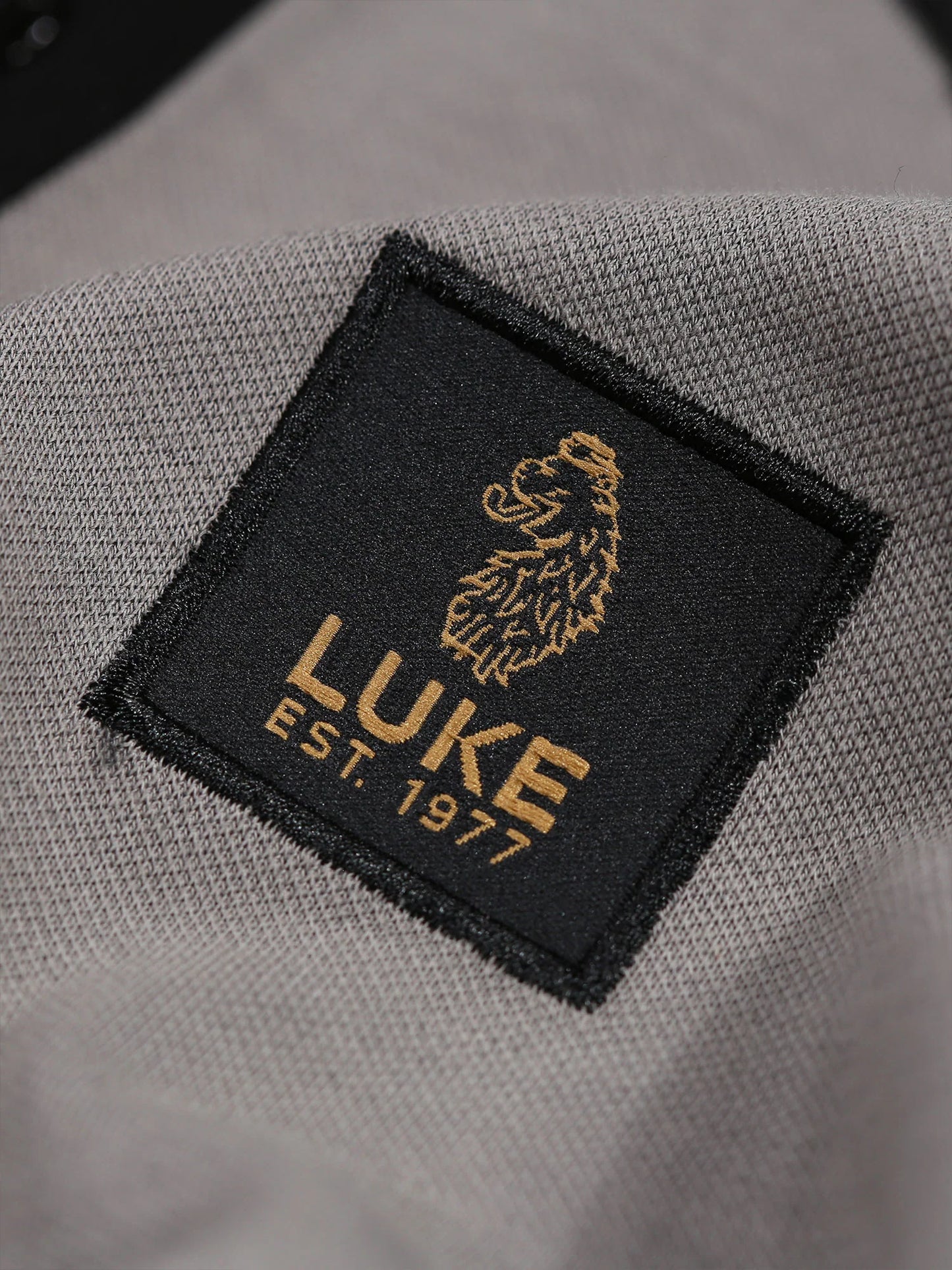 Luke 1977 Saddleworth Polo Concrete Black