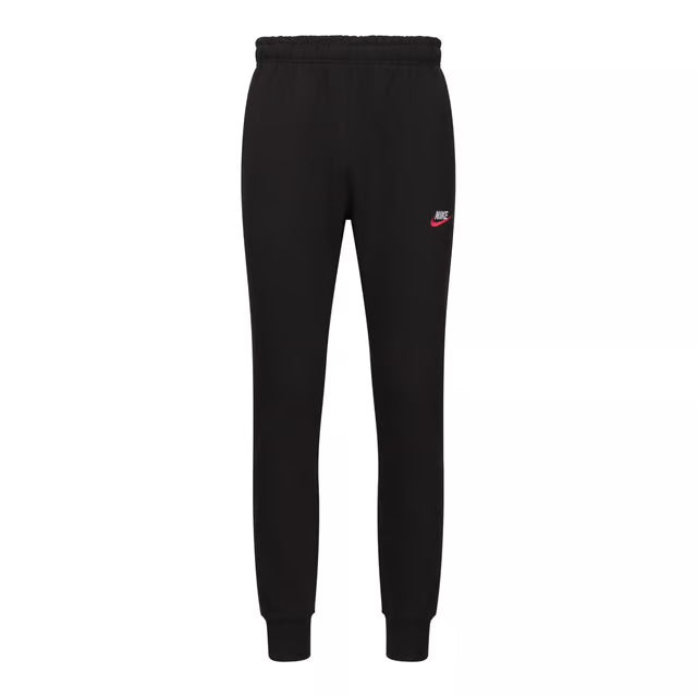 Nike Sportswear Men's Club Fleece Crew Neck Tracksuit Black/Red
