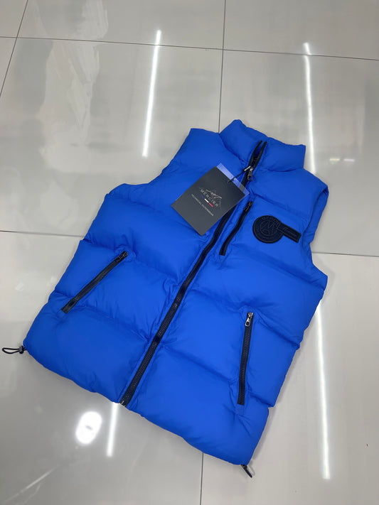 Mercier OG Badge Blue Paris Puffer Gilet