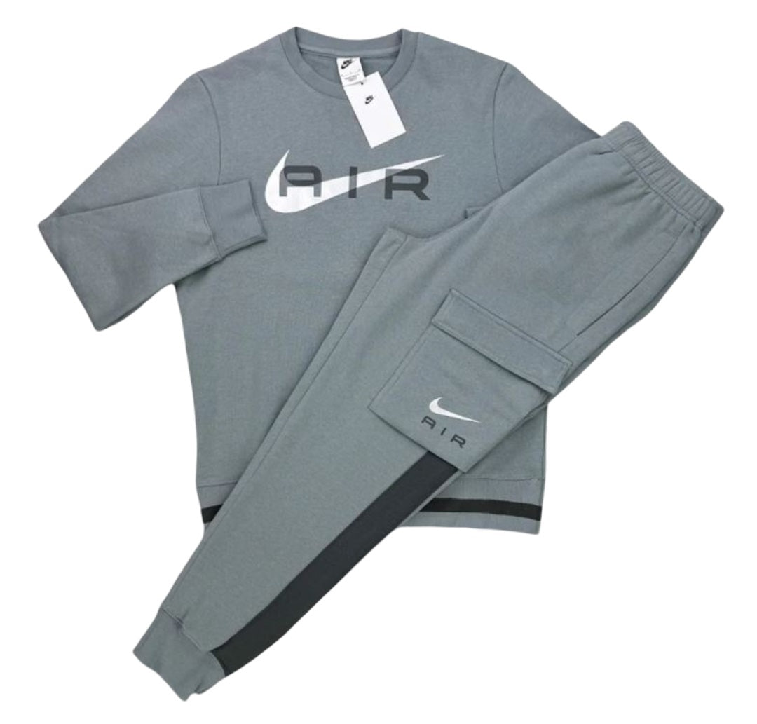 Nike Air Swoosh Tracksuit Grey