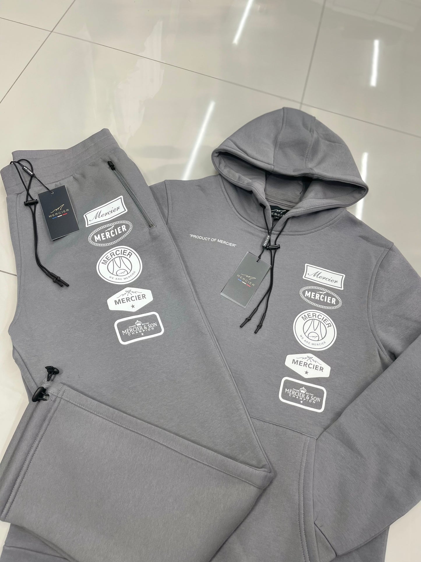 Mercier OG Badge Grey Tracksuit