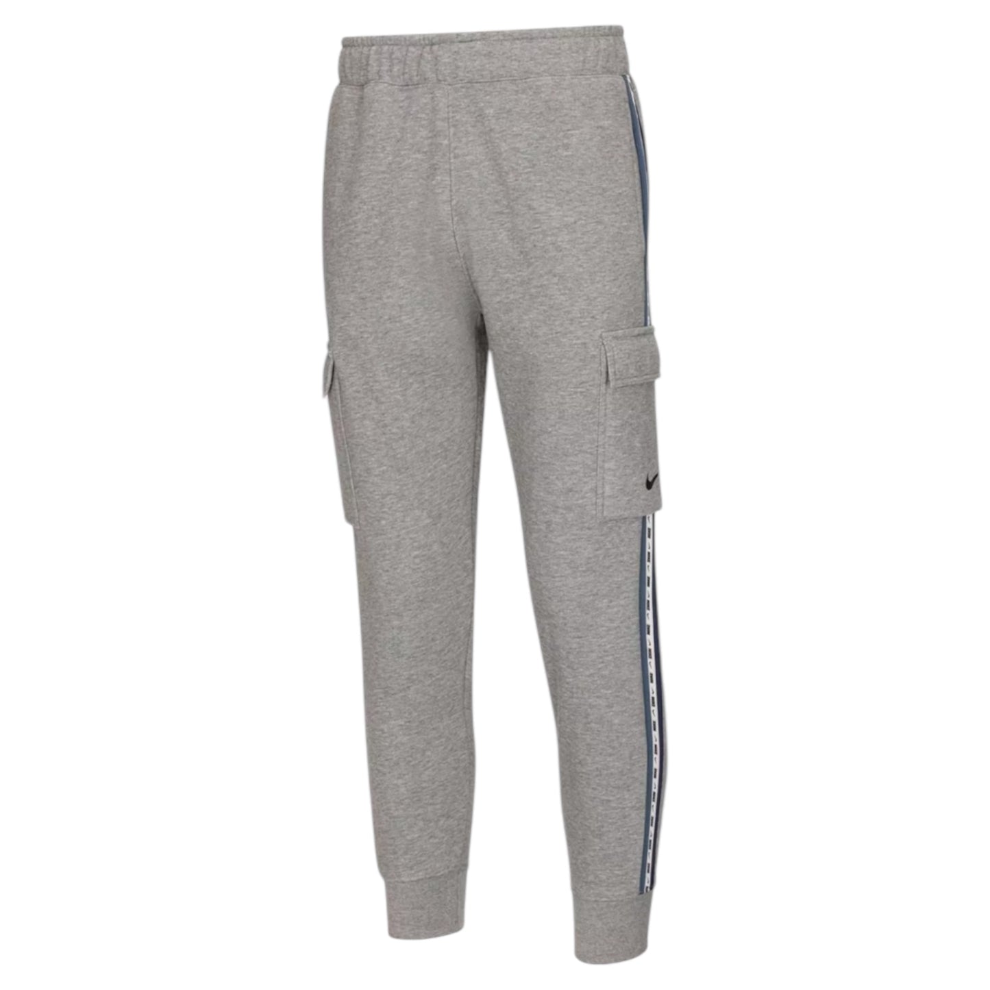 Nike Repeat Tracksuit - Grey, Crewneck Top & Cargo Joggers Combo