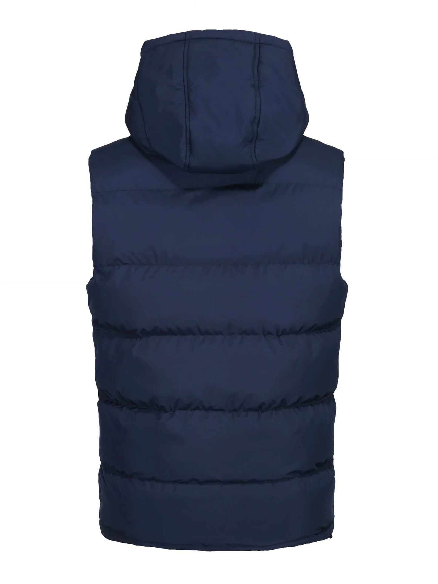 Luke 1977 Egrit Padded Hooded Gilet Navy