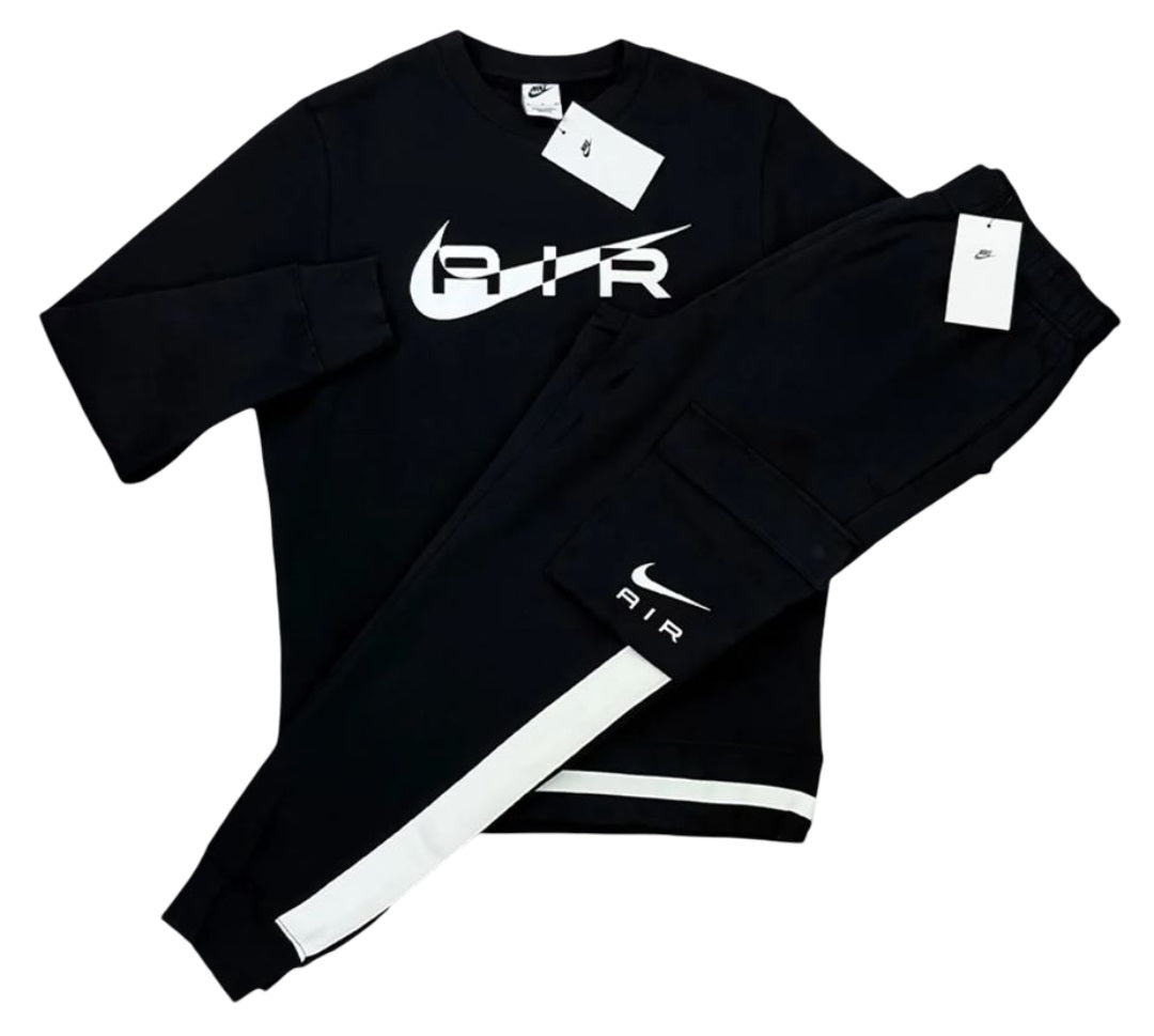 Nike Air Swoosh Black Tracksuit