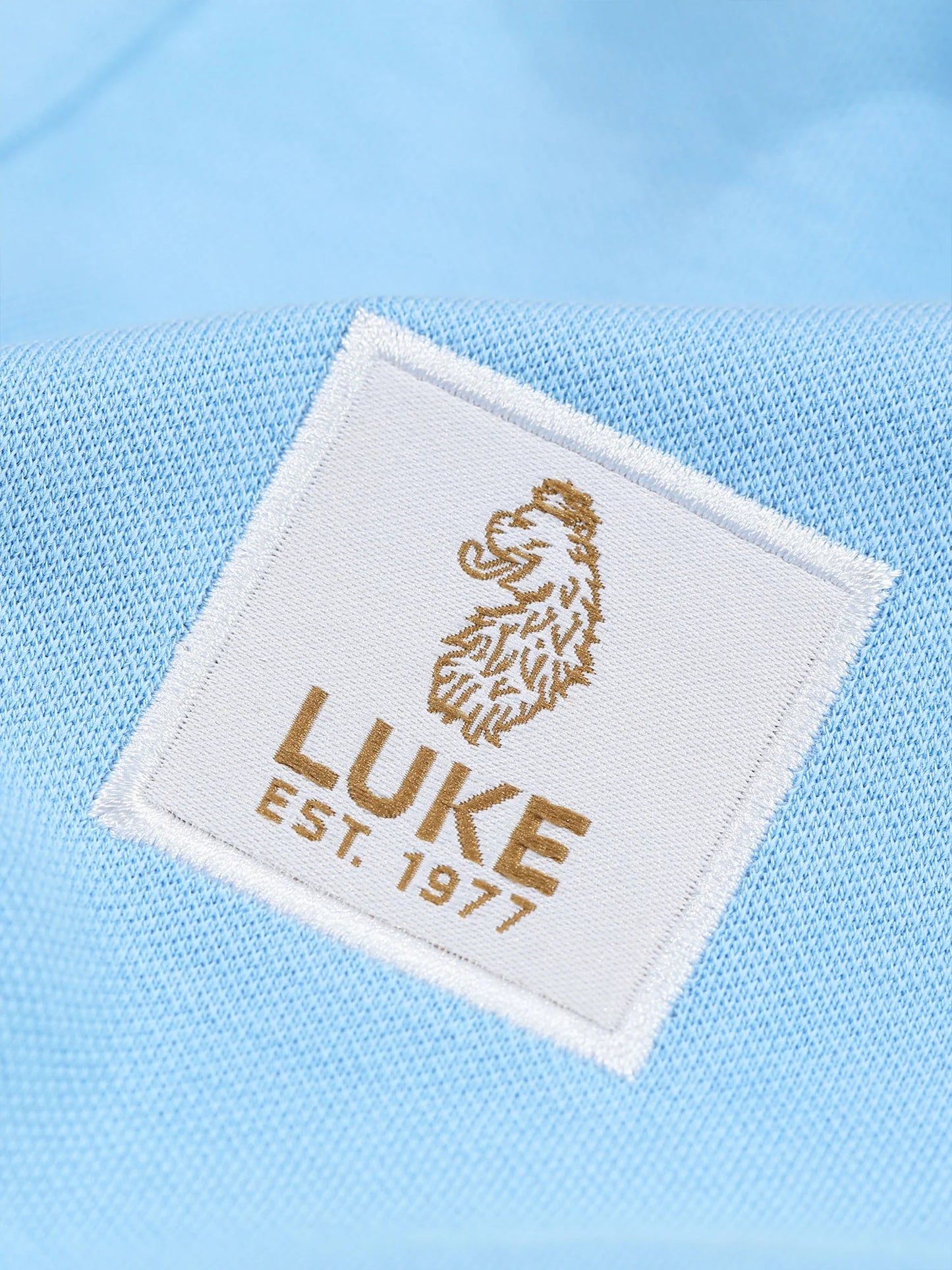 Luke 1977 Makati Polo T Shirt Blue