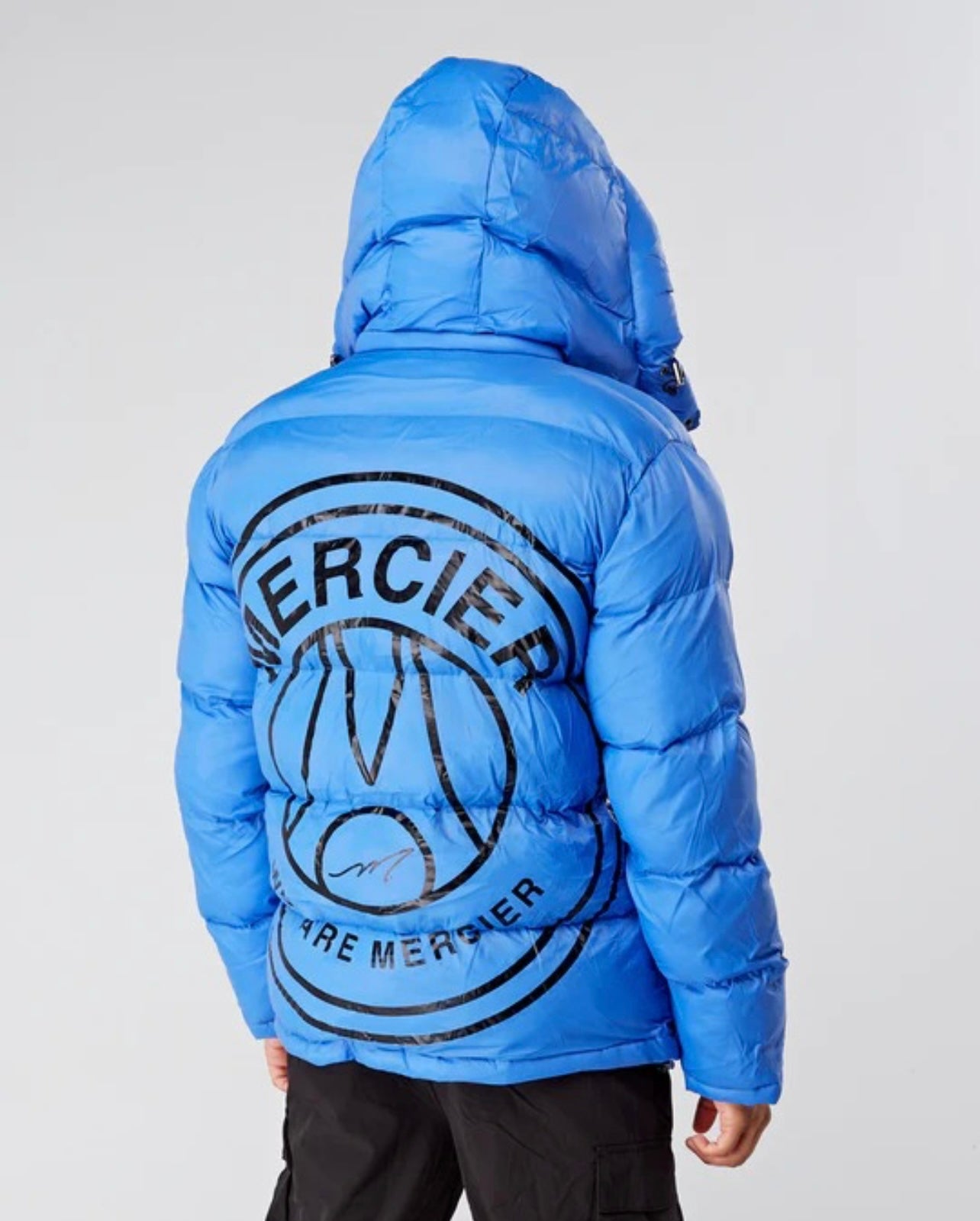 Mercier OG Badge Blue Paris Puffer Jacket