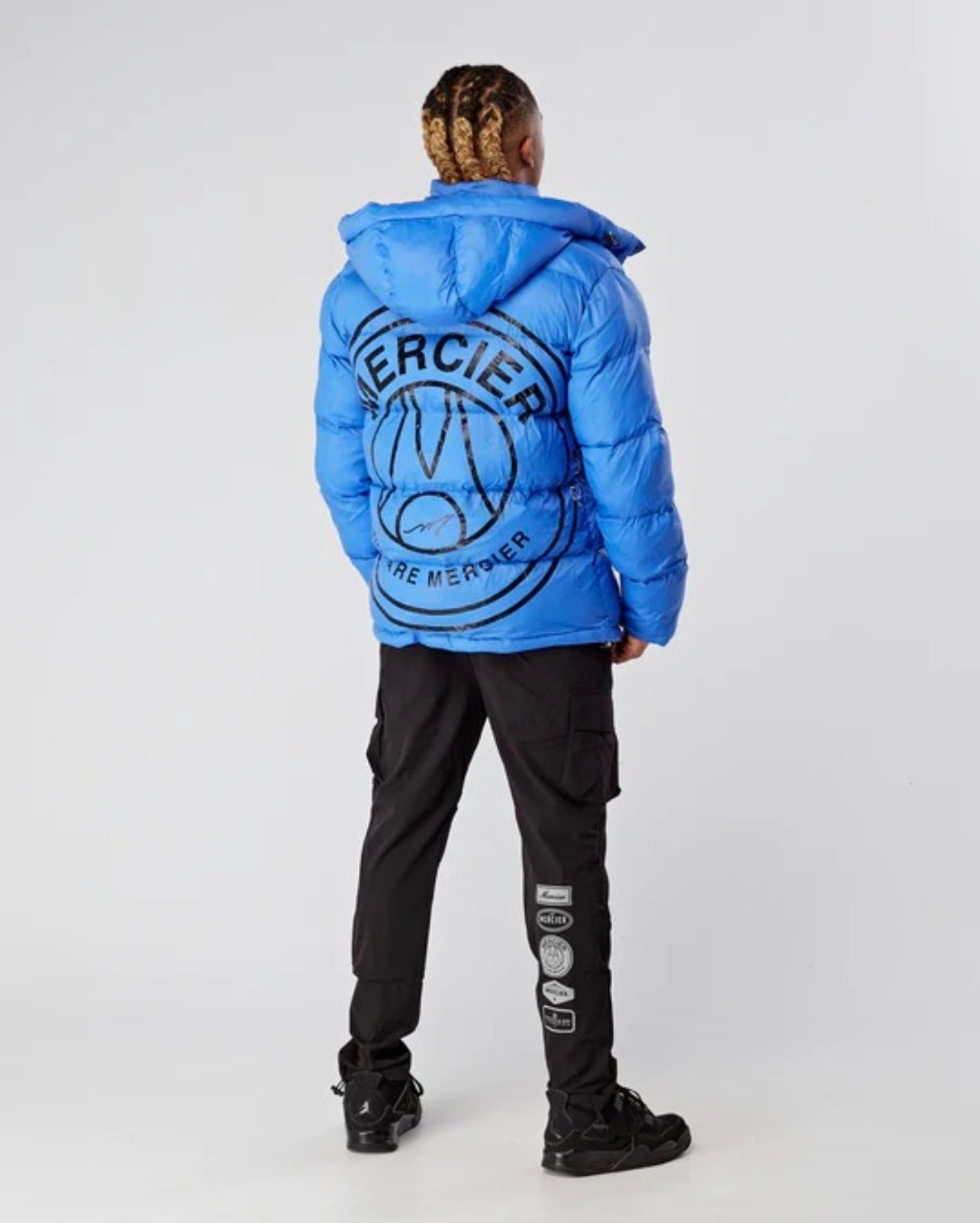 Mercier OG Badge Blue Paris Puffer Jacket