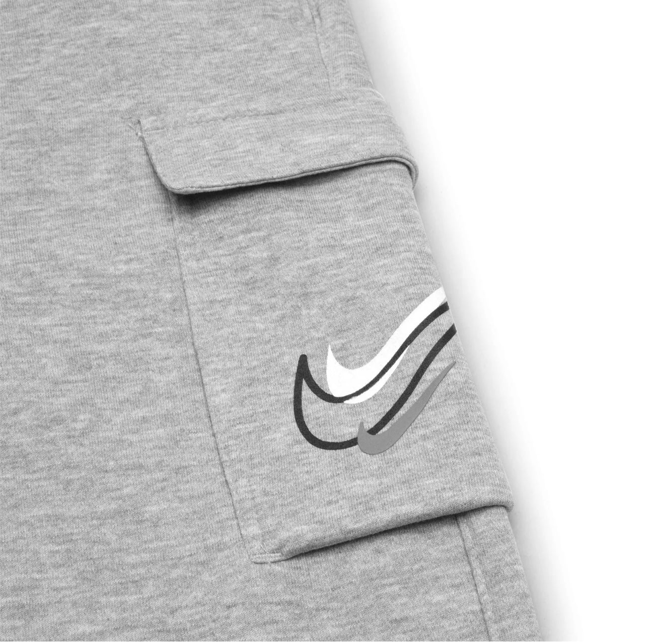 Nike Sportswear Multi Swoosh Men’s Graphic Fleece Tracksuit Set Grey