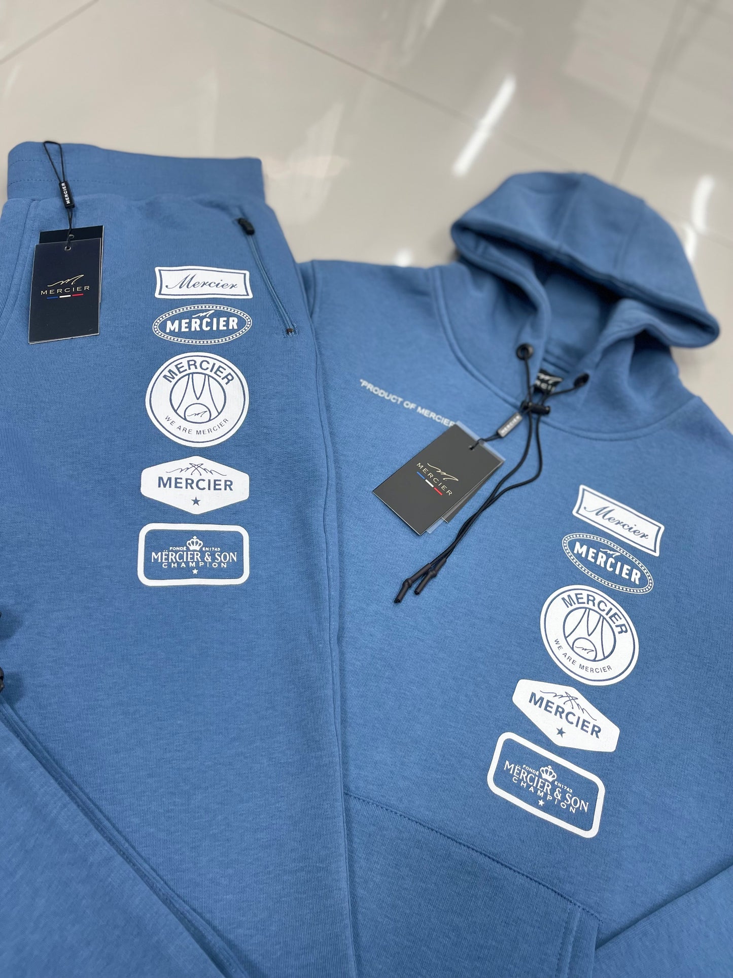 Mercier OG Badge Blue Tracksuit