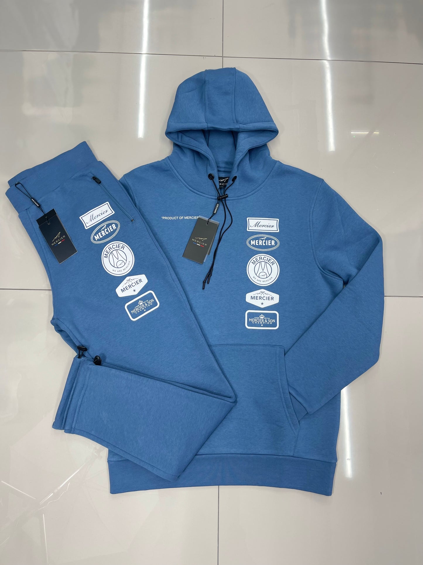 Mercier OG Badge Blue Tracksuit