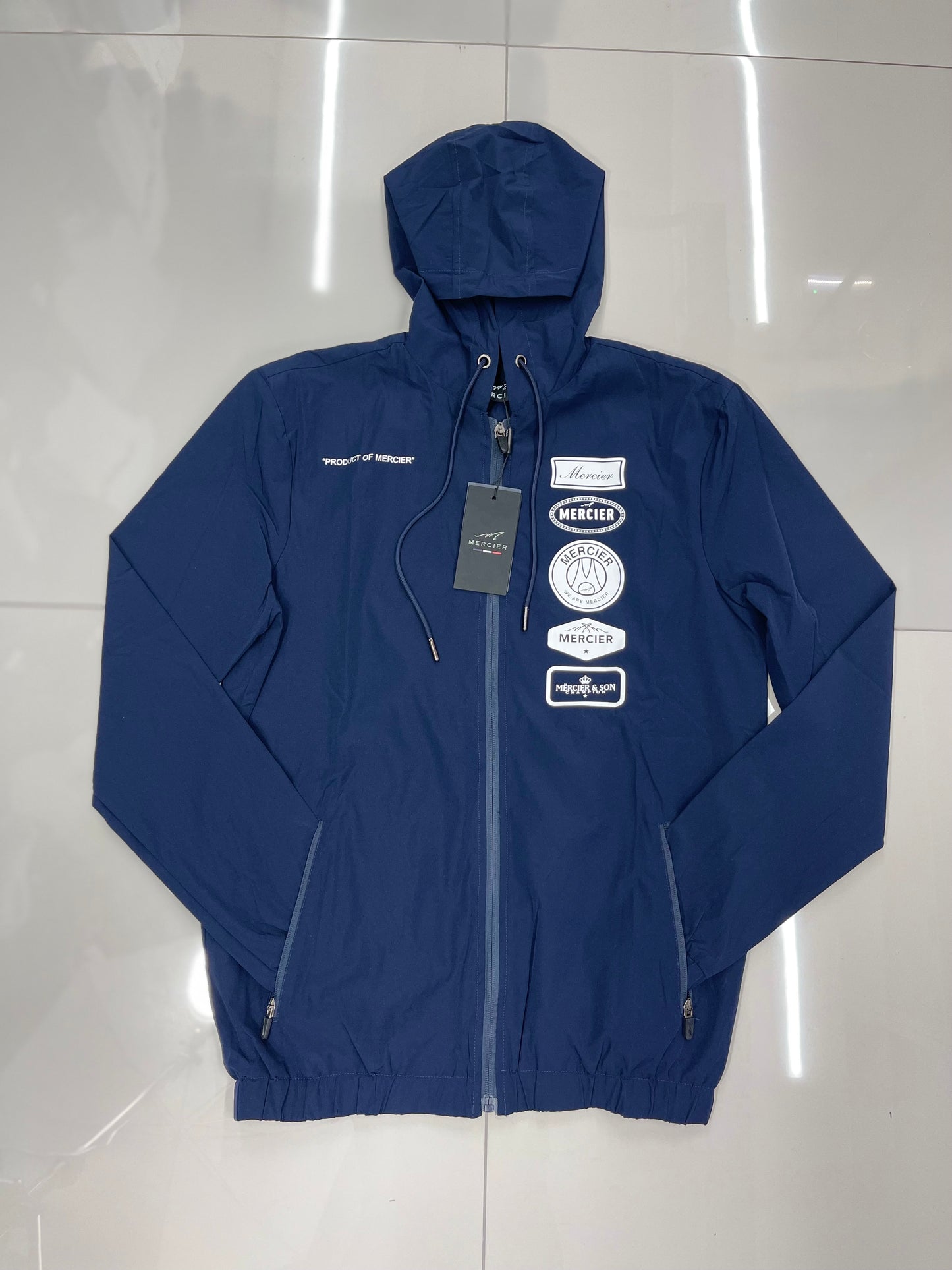 Mercier Windbreaker Navy