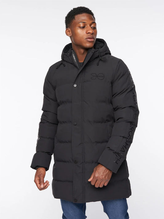 Crosshatch Daydream Parka Jacket Black