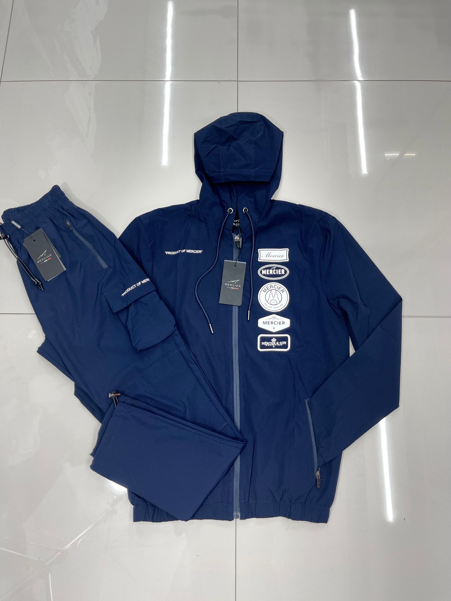 Mercier Technical Navy Tracksuit