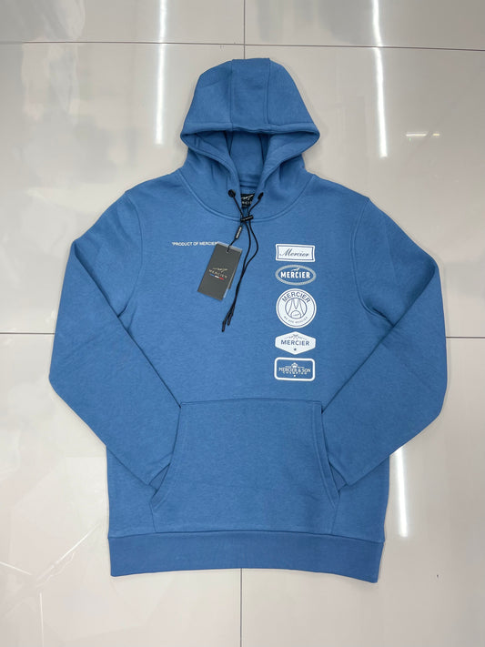 Mercier OG Badge Blue Hoodie