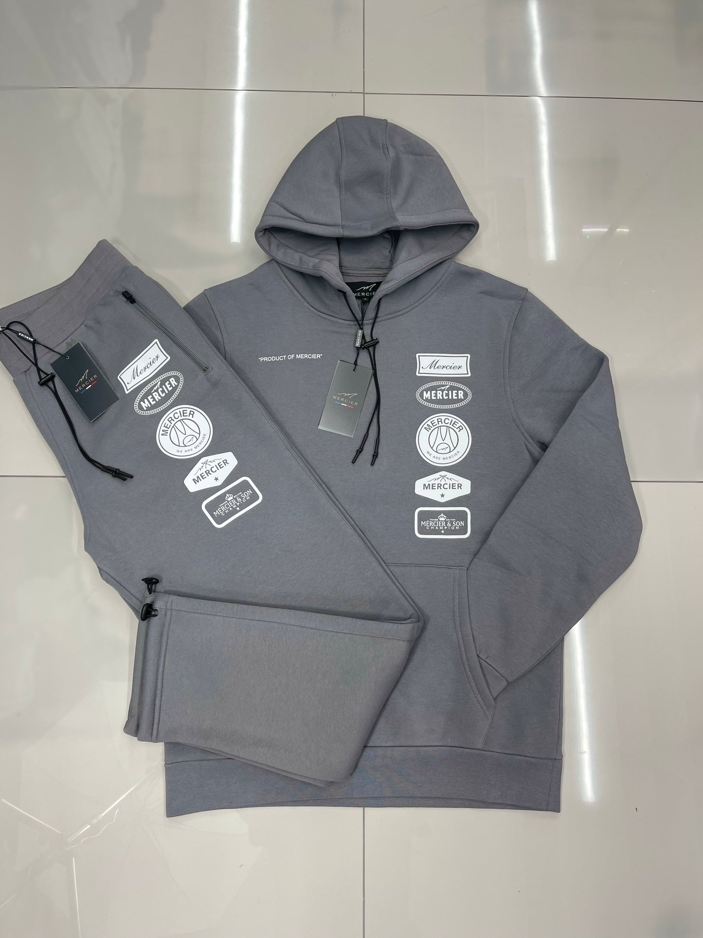 Mercier OG Badge Grey Tracksuit