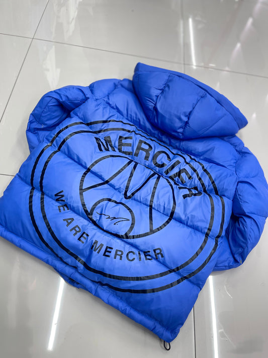 Mercier OG Badge Blue Paris Puffer Jacket