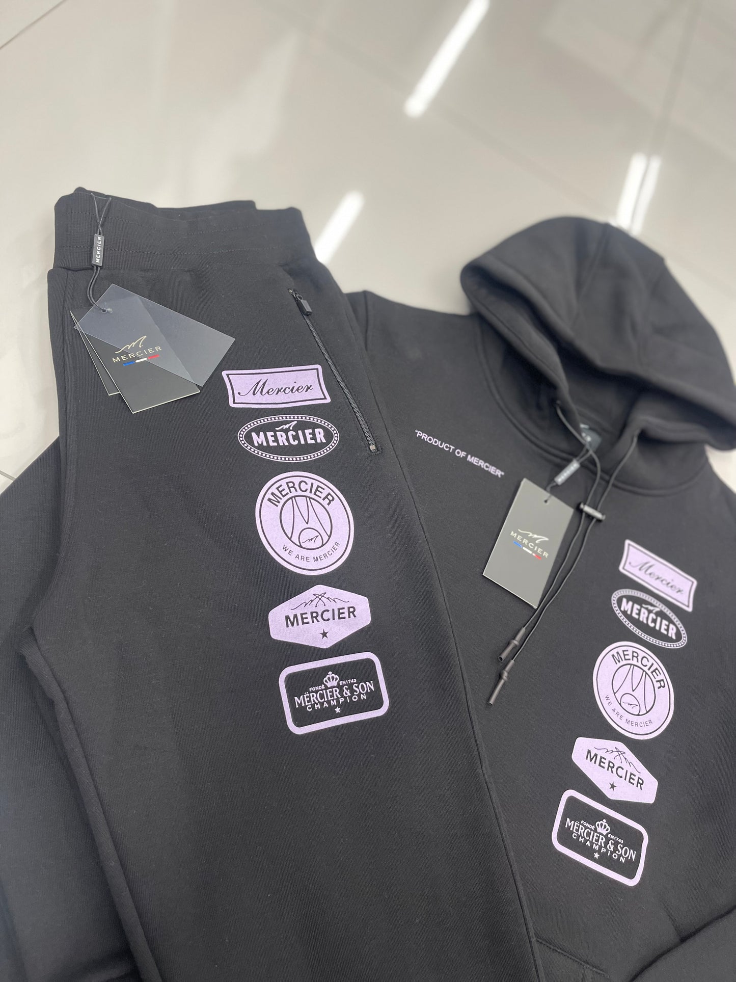 Mercier OG Badge Black Tracksuit