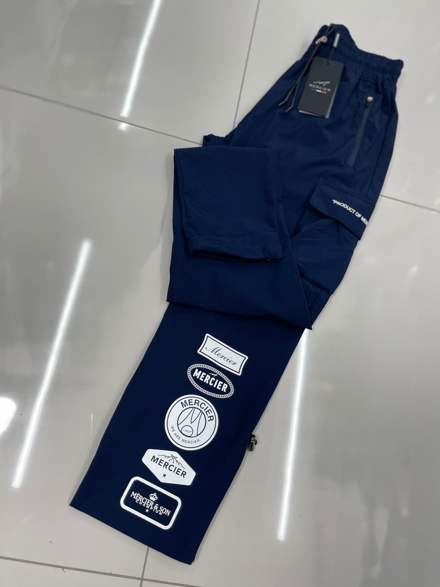 Mercier Technical Navy Tracksuit