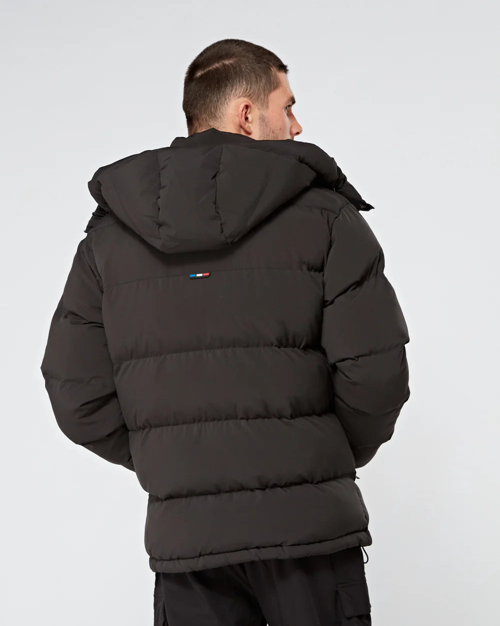 Mercier Black OG Badge Puffer Jacket