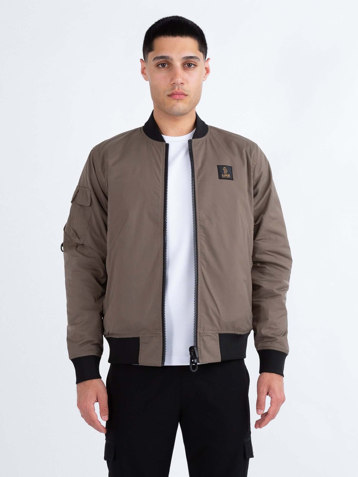 Luke 1977 Suzhou Reversible Quilted Bomber Jacket