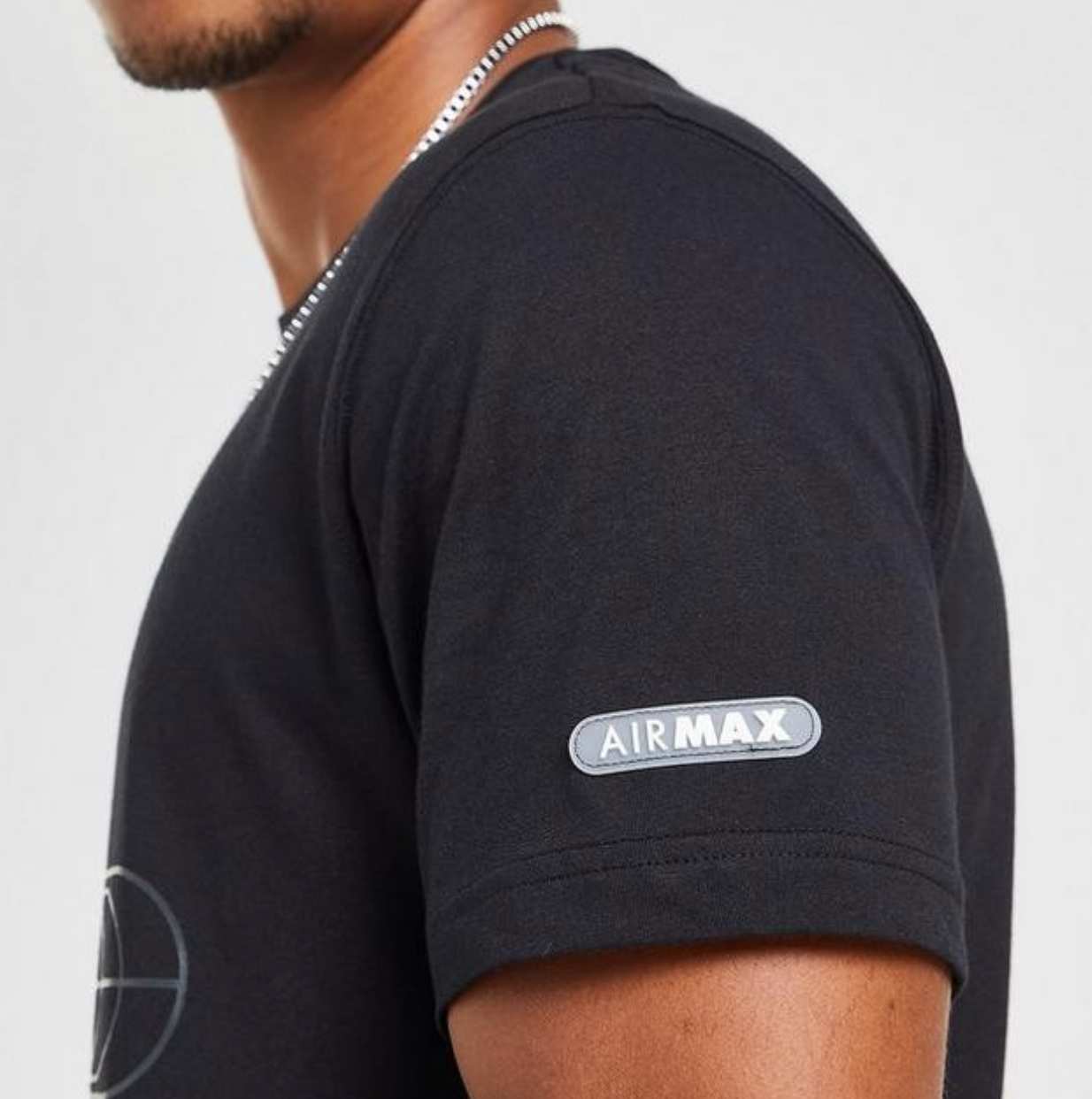 Nike Sportswear Air Max Tonal Mens T Shirt In Black